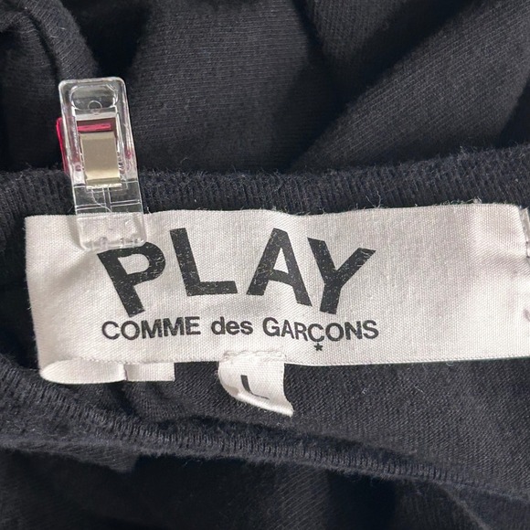 Comme des Garcons Play Shirt Black Large - Picture 6 of 15